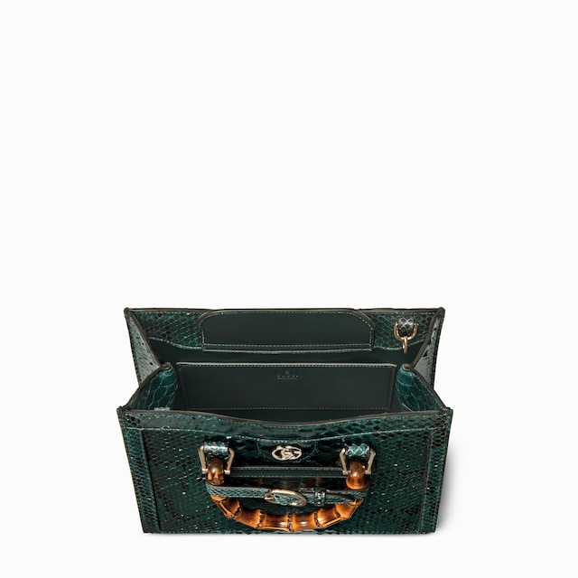 Gucci Diana python medium tote bag