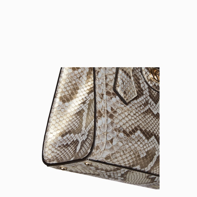 Gucci Diana python small tote bag