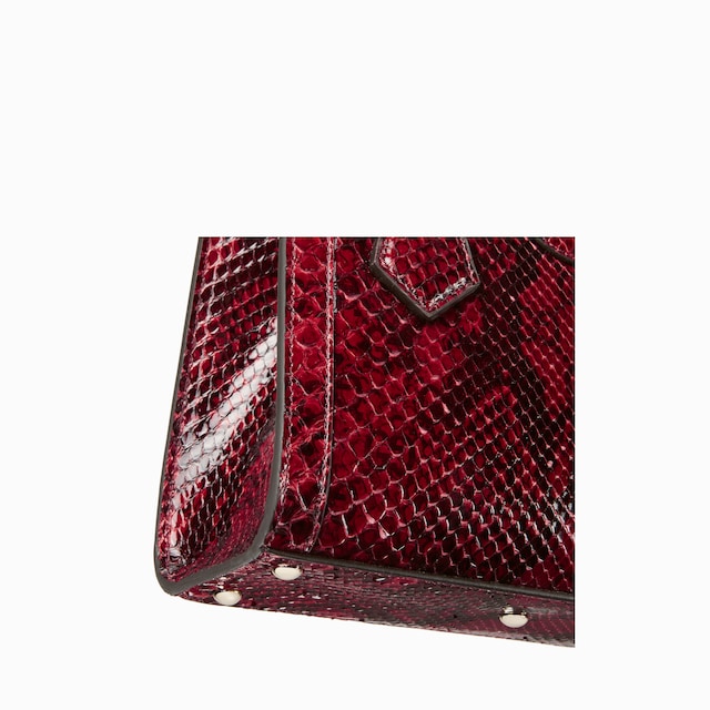 Gucci Diana python small tote bag