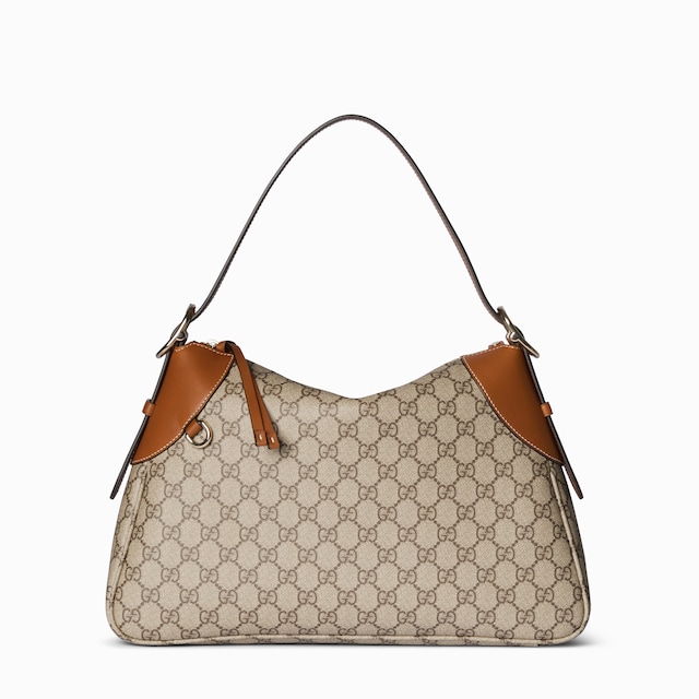 GG Emblem large shoulder bag