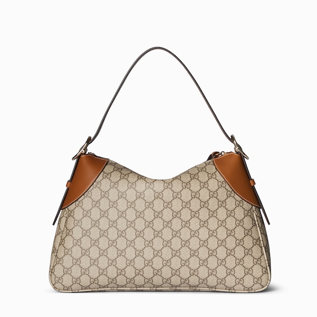 GG Emblem large shoulder bag