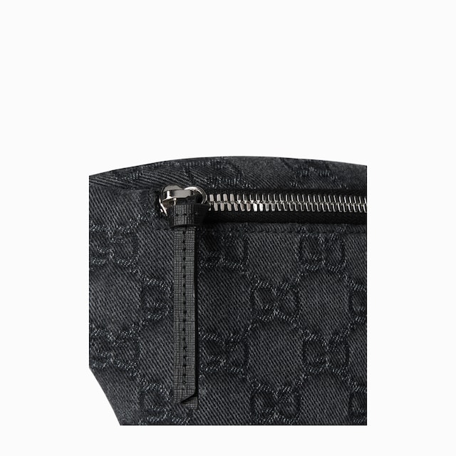 Children's GG denim belt bag