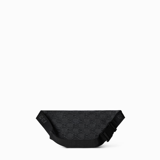 Children's GG denim belt bag