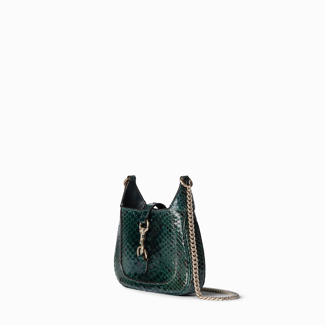Gucci Jackie Notte mini python bag