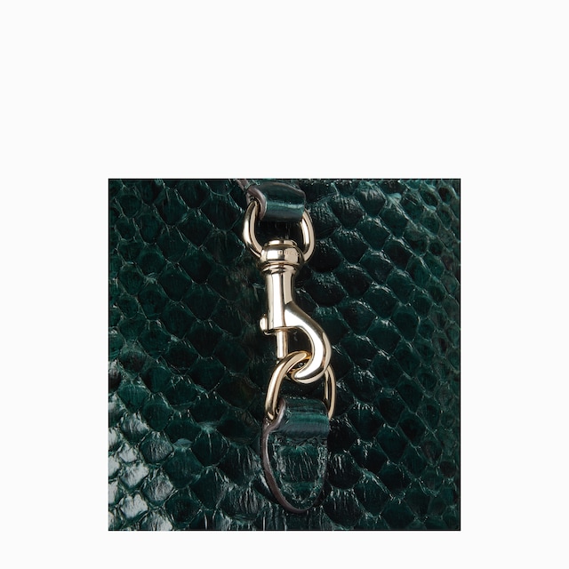 Gucci Jackie Notte mini python bag