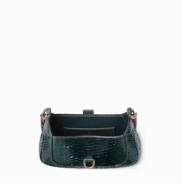 Gucci Jackie Notte mini python bag
