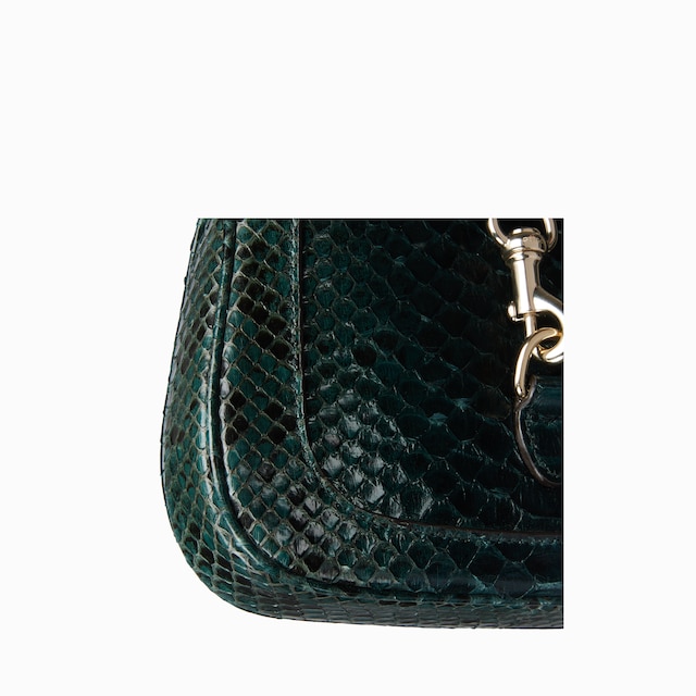 Gucci Jackie Notte mini python bag