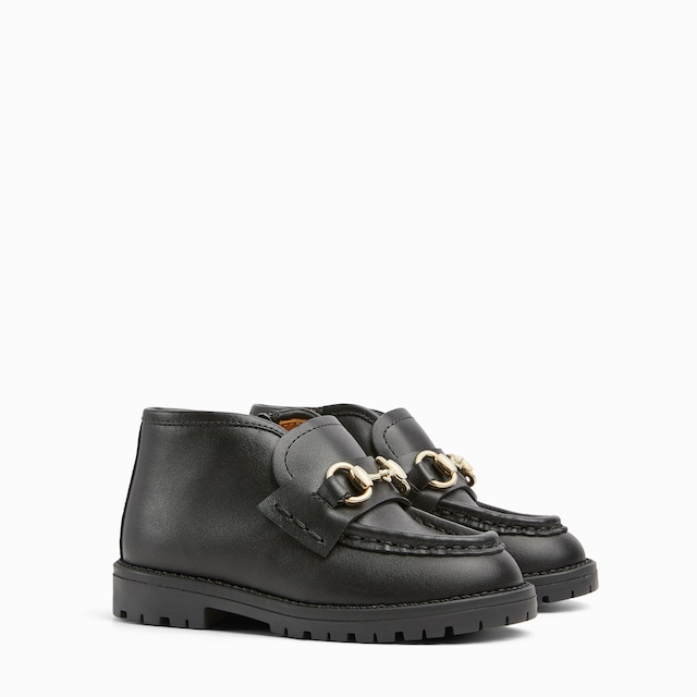 Kleinkinder-Stiefelette mit Horsebit