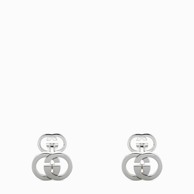 Gucci Interlocking cufflinks in 925 sterling silver | GUCCI® US