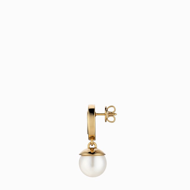 Gucci Blondie crystal pearl earrings