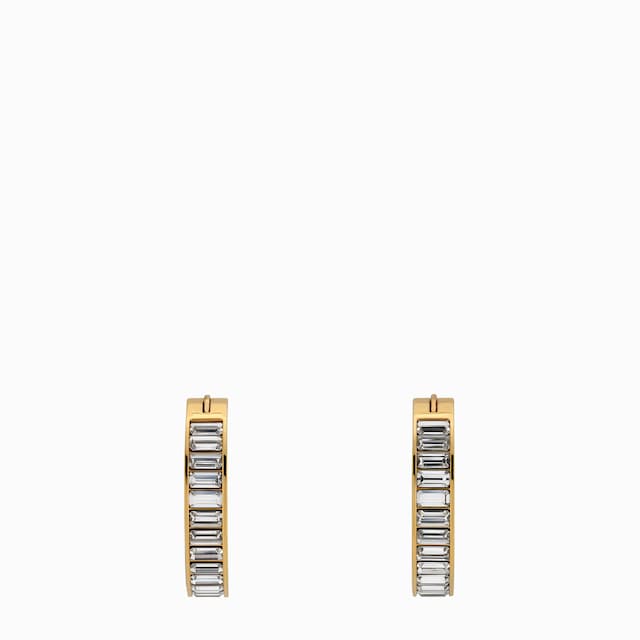 Gucci Blondie crystal hoop earrings