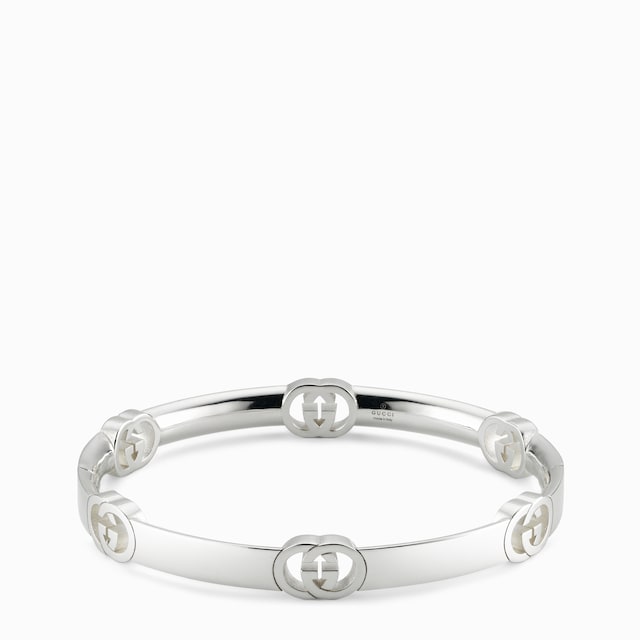 小物 ririemi Gucci Sterling Silver GG Marmont Bangle 6.5