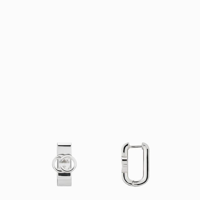 グッチ キオード〕シルバージュエリー コレクション フープ