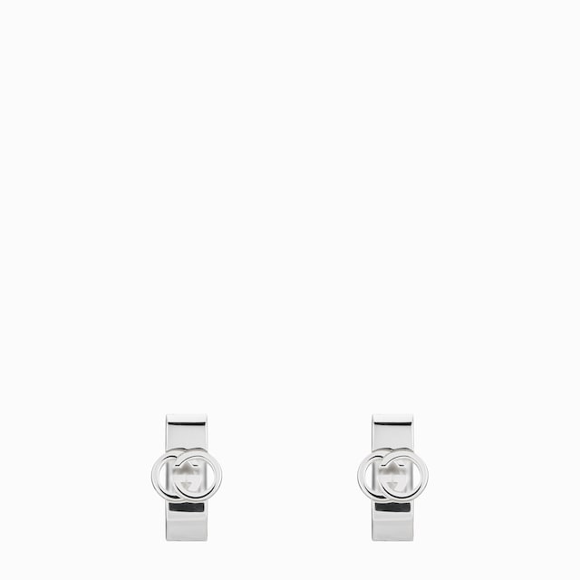 Gucci Interlocking huggie earrings