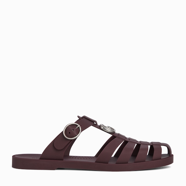 Men's sandal with Double G