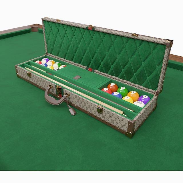 Pool table accessories case