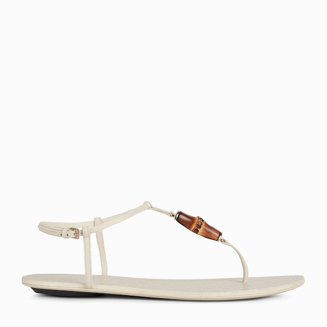 Women's thong sandal with Bamboo