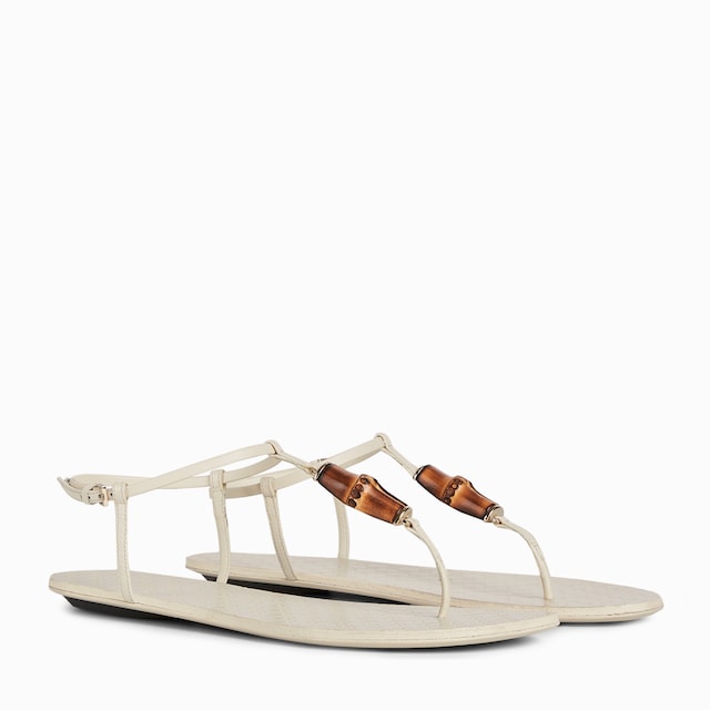 Women's thong sandal with Bamboo
