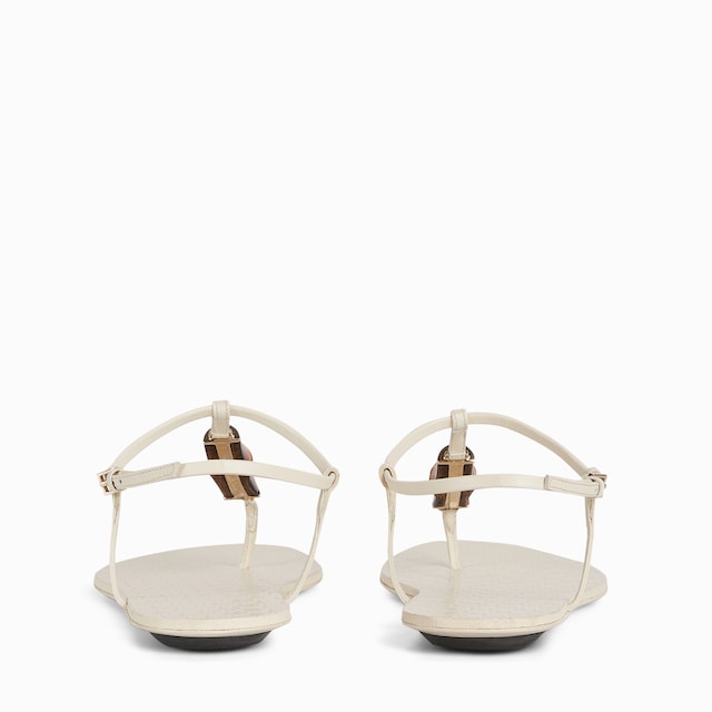 Women's thong sandal with Bamboo