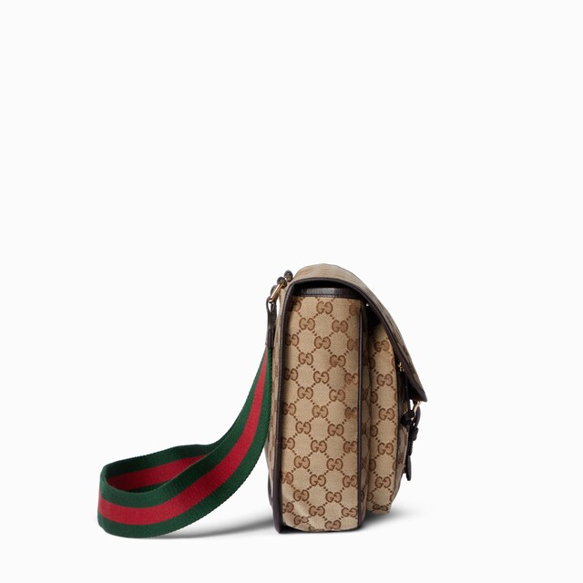 Sac à bandoulière pour enfant en toile GG