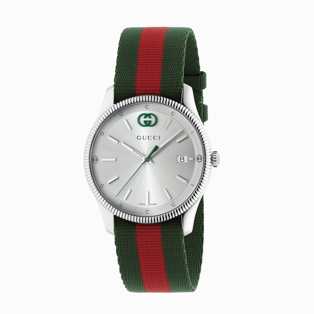 703【美品】GUCCI 時計　レディース　ダイヤ　ディアマンティッシマ シェル YA141512.jpg