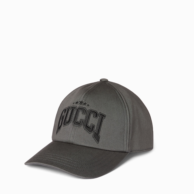 Embroidered cotton baseball hat