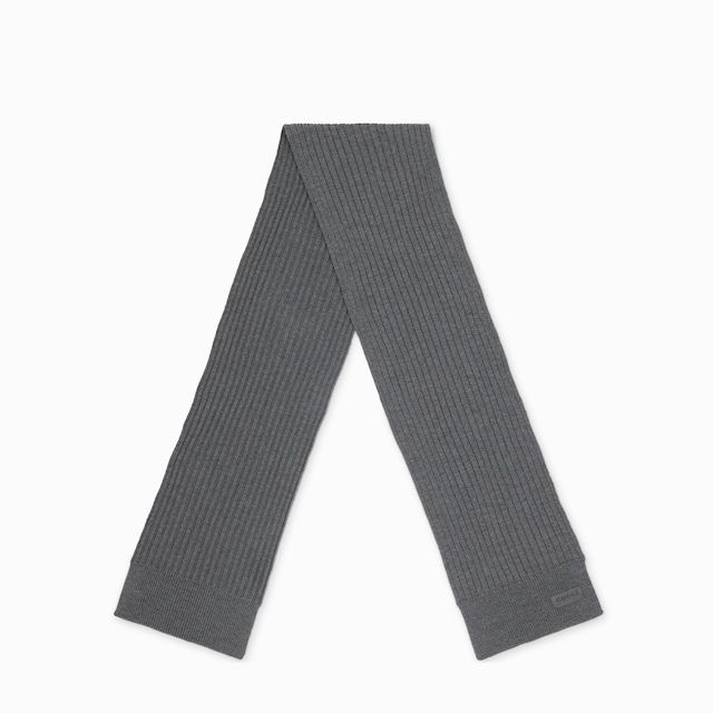 Knit wool scarf