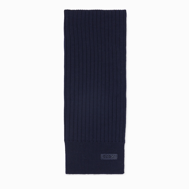 Knit wool scarf