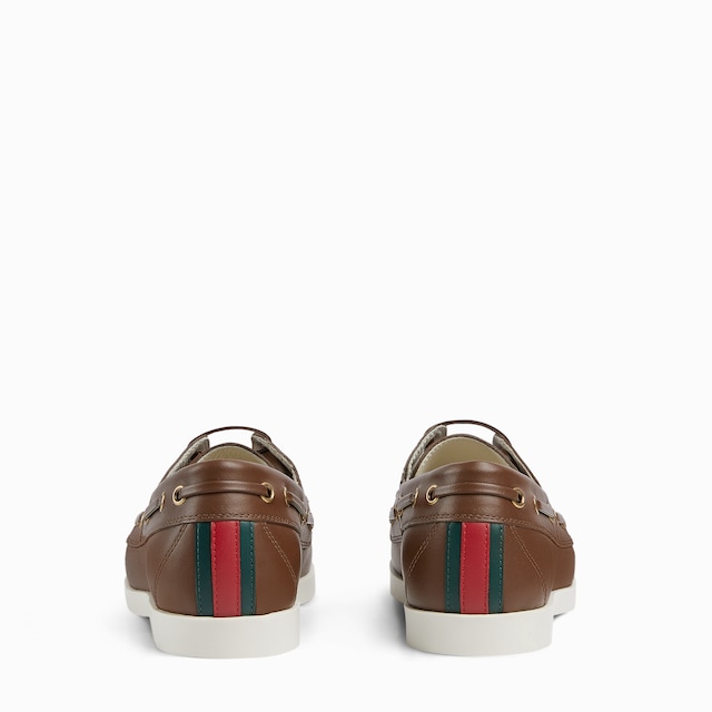 Children's boat shoe with Web