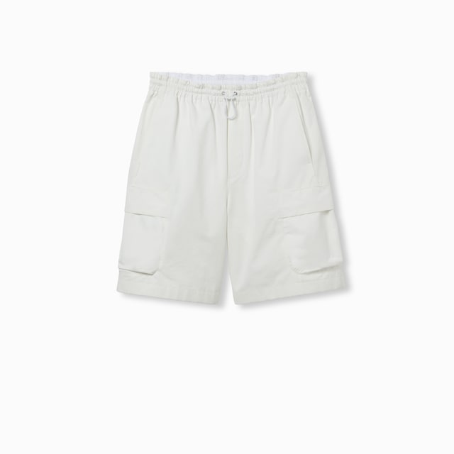 ウェブ ストライプ コットン リップストップ ショートパンツ