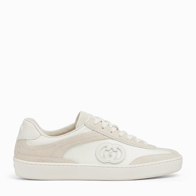 国内発送 GUCCI グッチ G75 ウィメンズ スニーカー 831918 Women's G75 sneaker in white suede | GUCCI® US