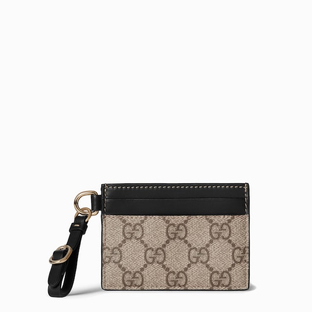 【GUCCI・グッチ】 CREDIT CARD HOLDER GG Marmont card case in black leather | GUCCI® US