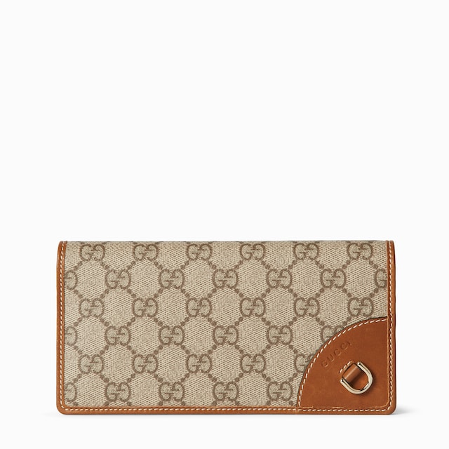 GG Emblem continental wallet