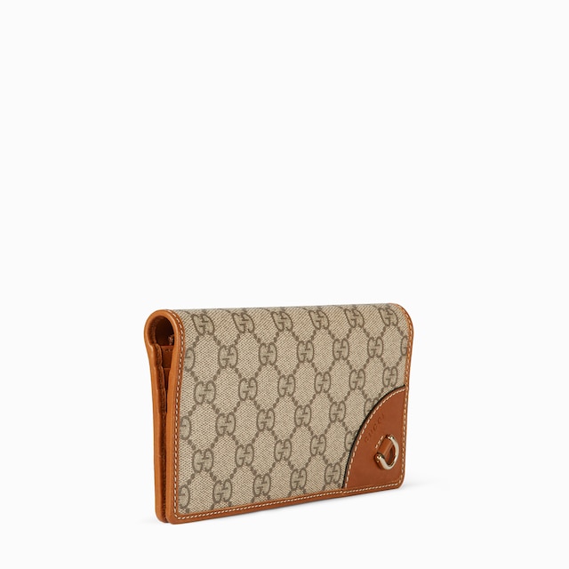 GG Emblem continental wallet
