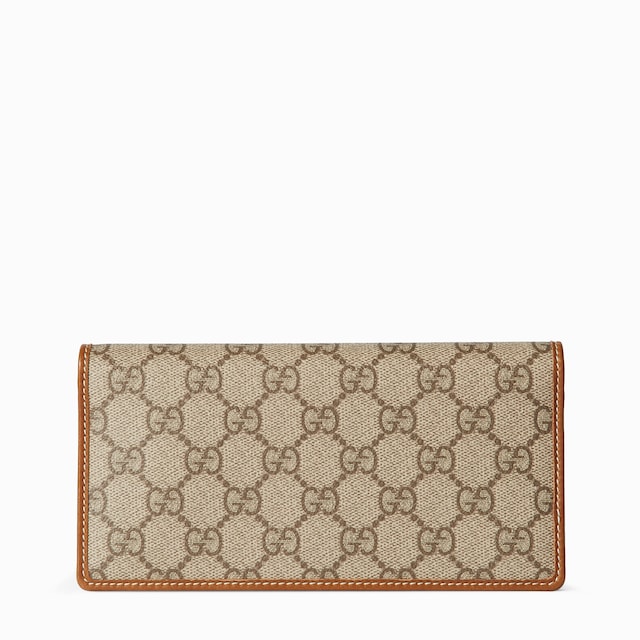 GG Emblem continental wallet