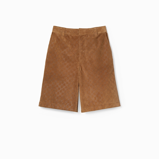 GG suede shorts