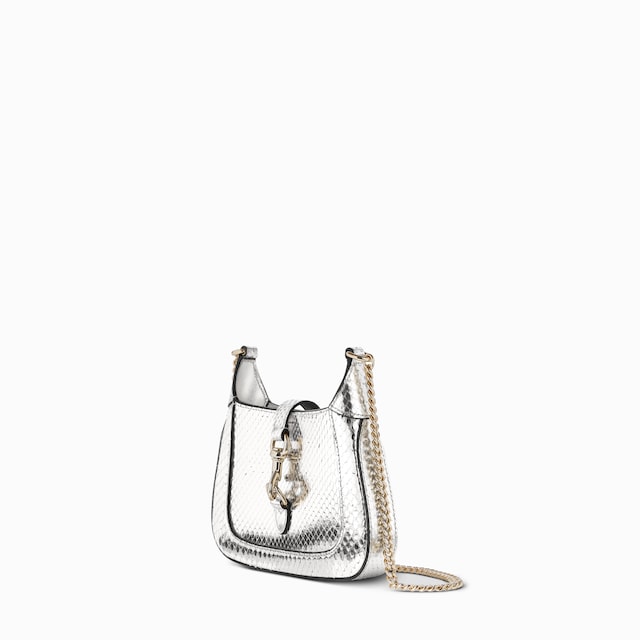 Gucci Jackie Notte mini python bag