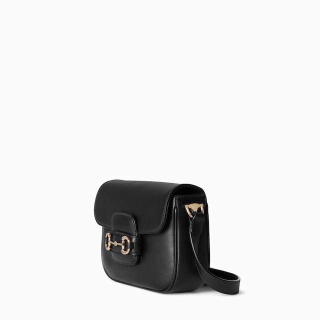 Borsa a spalla Gucci Horsebit 1955 Soft misura piccola
