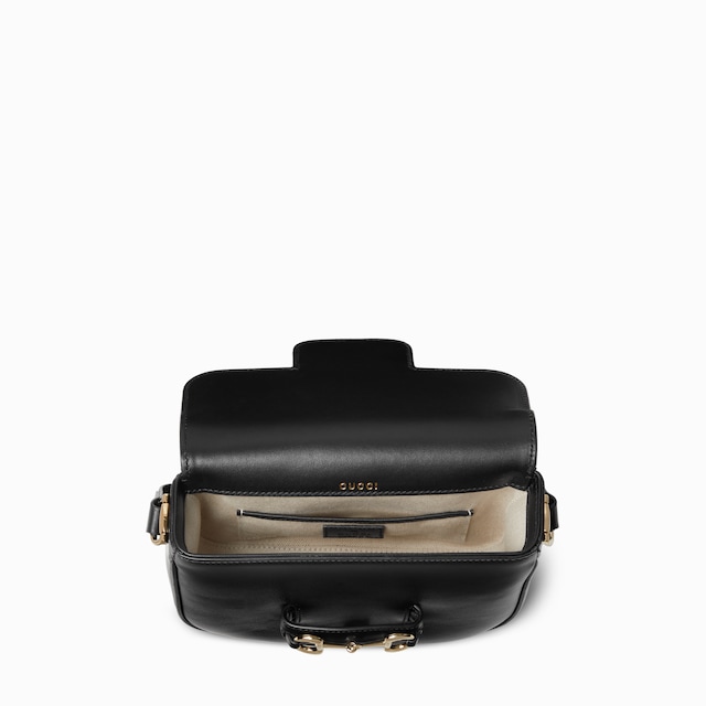 Borsa a spalla Gucci Horsebit 1955 Soft misura piccola
