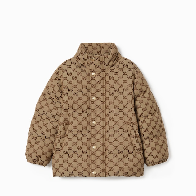 Veste matelassée pour enfant en toile GG