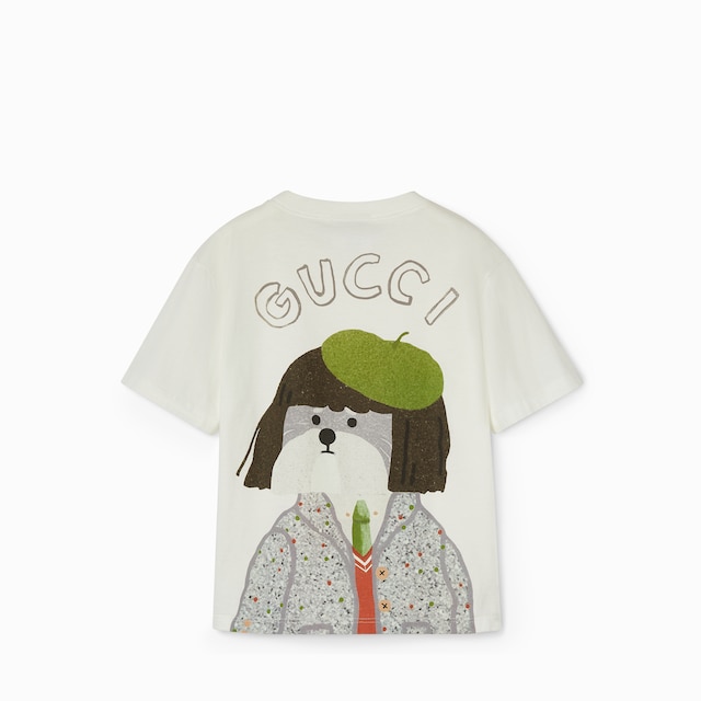 〔チルドレンズ〕プリント コットン Tシャツ