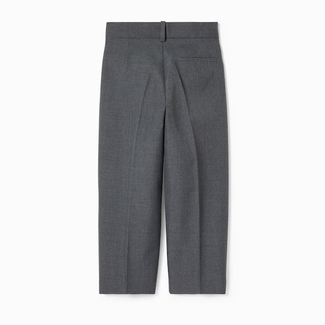 Pantalón infantil de lana bordada