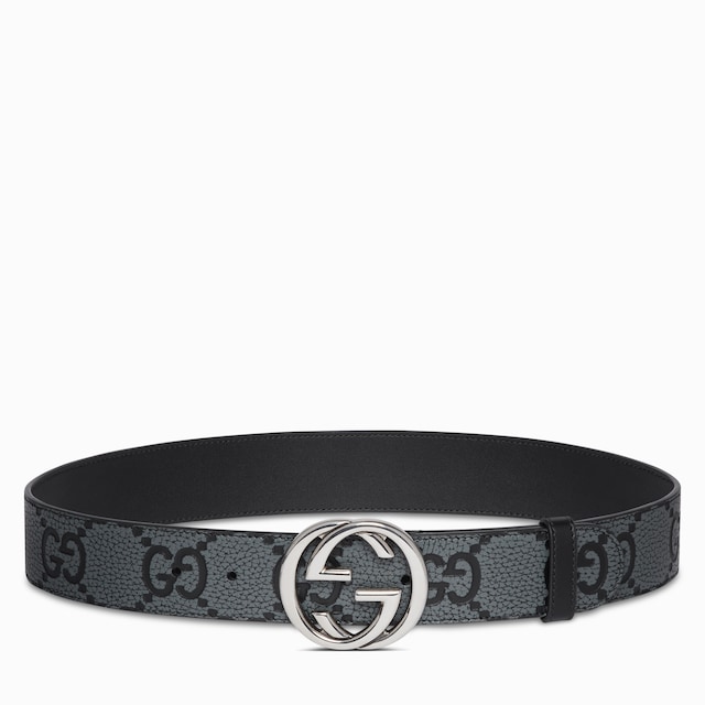Ceinture avec boucle GG enlacés