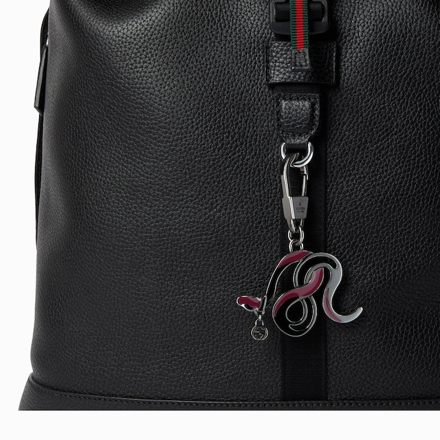 Snake keychain with Interlocking G