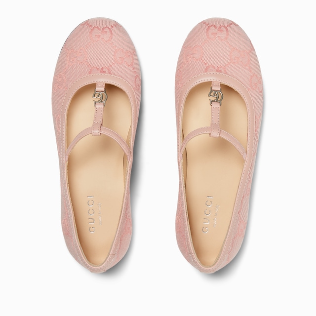 Children's Double G ballet flat