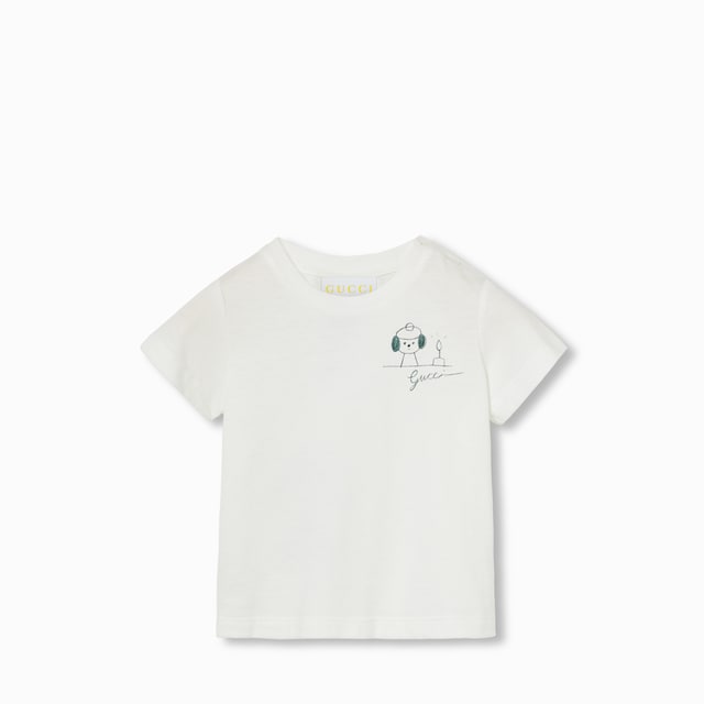 専用　グッチ　キッズ　服〔ベビー〕GUCCI ロゴ プリント コットン ワ グッチ キッズ〔ベビー〕GUCCI ロゴ Tシャツ | GUCCI公式