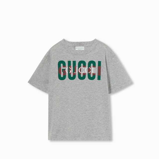 Children's printed cotton T-shirt