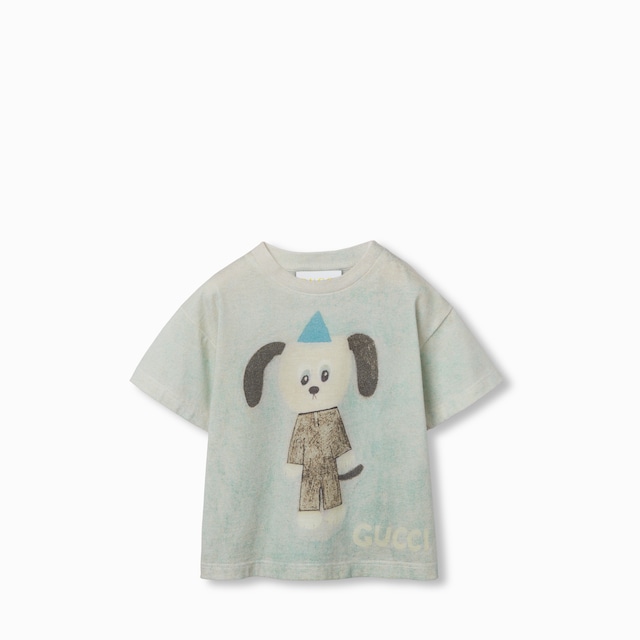 〔ベビー〕プリント コットン Tシャツ