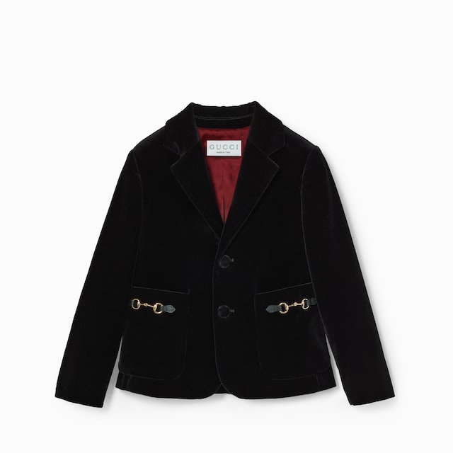 Veste pour enfant en velours de coton
