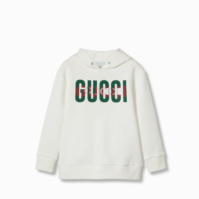 Children's printed cotton sweatshirt